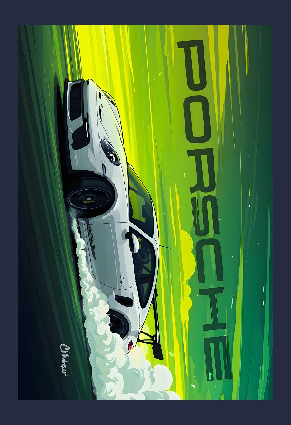 Porsche|Cars|Poster